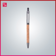 metal pen with cork body